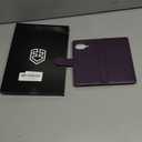 Wallet Case for Google Pixel 10a, RFID Blocking Credit Card Holder, PU Leather Folio Flip Kickstand Protective Shockproof Cover for Pixel 10a (Purple)