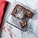 Anchor Hocking Oven Basics Cake Dish & 3 Quart Baking Dish Value Pack Tempered Glass for Even Baking, Oven Safe, Microwave Safe, Made in USA