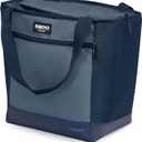 Igloo MaxCold Soft Coolers, Insulated Soft Sided Cooler Bag, Foldable Reusable & Leak Proof Food Grocery Bag, Portable Travel Cooler, Can Count: 16