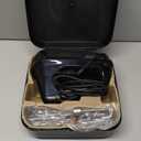6-Speed Easy Storage Hand Mixer with 5 Attachments & Storage Case, Black (Basic)