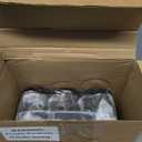 Sumind 24 Pcs Glass Roller Bottles for Essential Oil 30ml Empty Deodorant Bottle Roller Ball Container Refillable Rollerball Bottle with Plastic Balls, Funnel and Sticker (Clear)