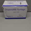 100 Pack 2.5ml Plastic Luer Lock Syringa with Needles 25 Ga 1 inch, Individually Sealed Wrapped, for Scientific Labs, Measuring Liquid, Refilling Cartridges or Glue Applicator