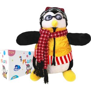 Hugsy Penguin Plush Toy, TV Joey's Friends Stuffed Doll, Kids Birthday Gift