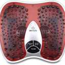Acupressure Foot Massager for Blood Circulation and Pain Relief for Foot Pain and Plantar Fasciitis Relief Infrared Heat with Adjustable Vibration