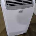 BLACK+DECKER Smart Portable Air Conditioner, 12,000 BTU for Rooms up to 550 Sq. Ft., Smart Portable AC with Follow Me Remote and Window Kit, BPACT12WT, White