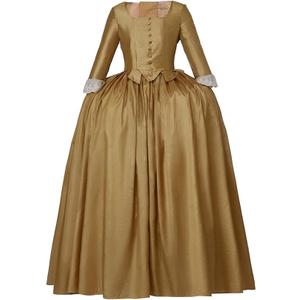 Women's Hamilton Elizabeth Schuyler Dress Gown Musical Hamilton Cosplay Costume, Size L