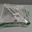 2 Pack Heavy Duty Closet Shelf and Rod Brackets,Shelf Brackets Clothes,Closet Shelves Bracket with Rod Shelving Support,with Screws White