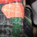 GarveeHome Forest Green Floral Botanical Washable 8x10 Rug for Living Room Soft Vintage Boho Cottage Large Rugs Low-Pile Carpet for Bedroom Dining Nursery Rug