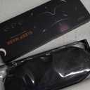 MZOO Luxury Sleep Eye Mask for Side Sleeper Men Women, Zero Eye Pressure 3D Sleeping Mask, Light Blocking Patented Design Night Blindfold, Soft Eye Shade Cover for Travel, Black