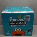Pampers Diapers - Baby Dry - Size 2, 186 Count, Absorbent Disposable Infant Diaper (Packaging May Vary)