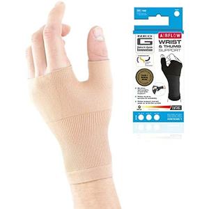 Neo-G Wrist and Thumb Support for Arthritis, Joint Pain, Tendonitis, Sprain - Wrist Brace Wrist Compression Hand Support - L - Beige