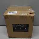 Juvale Wooden Suggestion Box with Lock and Keys, Brown Ballot Box with 50 Blank Suggestion Cards, Locking Lid and Side Slot for Donation, Comments, Feedback (7.5 x 7.1 x 5.5 In)