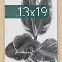 MCS Studio Gallery 13x19 Picture Frame Natural Woodgrain, Rectangle Photo Frame for Photos, Posters & Art Prints (1-Pack) ,19"L x 13"W
