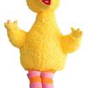 Jay Franco Sesame Street Plush Pillow Buddy - Soft Plushie Stuffed Pillow, 22 Inches, Yellow - Big Bird