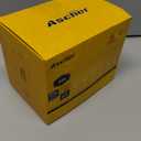 Ascher Vintage LED Edison Bulbs, 6W, Equivalent 60W, Non-Dimmable, Daylight 5000K, 700Lumens, ST58 Antique LED Filament Bulbs with 80+ CRI, E26 Medium Base, Clear Glass, Pack of 6