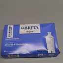 Brita Standard Water Filter for Pitchers and Dispensers, BPA-Free, Reduces Copper, Cadmium and Mercury Impurities, Lasts Two Months or 40 Gallons, Includes 4 Filters for Pitchers