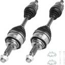 TadaMark Front Left & Right CV Axle Shaft Assembly, 4WD Only for 66-5235