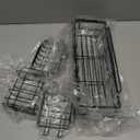 FTVOGUE Shower Caddys, 5 Pack Adhesive Bathroom Shelves No Drilling Wall Mount with Hooks for Shower Organizer Storage in Home Kitchen Dorm RV