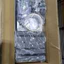 GADFISH Garage Ceiling Lift Storage Rack, Easy Lifting 85" Height Overhead Garage Storage Rack for Space Saving with Safety Lock, Suitable for 16"/24" Ceiling, 350LBS Capacity