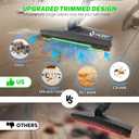 1.25 Inch Vacuum Brush Attachment Kit Compatible with Vacuums Hose 1-1/4 Inch - 1.25 Inch Shop Vac Accessories: Horse Hair Dust Brush, Vacuum Extension Wand and More (2 Pack)