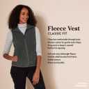 Amazon Essentials Women's Classic-Fit Sleeveless Polar Soft Fleece Vest, S