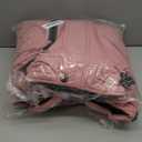 MOERDENG Women's Waterproof Ski Jacket Warm Winter Coat Hooded Snowboarding Jacket Snow Coat (Medium, Pink)