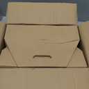 4 Cup Drink Coffee Carrier with Handle, 60 Pcs Paper Cup Holders Drink Holders Cardboard Disposable Beverage Tray Foldable Kraft to Go 12oz-32oz for Food Delivery Takeout Hot Cold Drinks