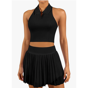 ATTRACO Tennis Dress for Women with Shorts and Pockets Racerback Golf Workout Outfits
L