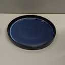 TheTerra Ceramic Dinnerware Sets for 4, 12 Pieces Porcelain Lightweight Plates and Bowls Sets, Scratch Resistant Dish Set, Oven & Microwave & Dishwasher Safe, Starry Blue