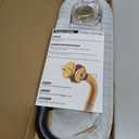 2 Pack 20 Inch Bronze Shower Grab Bar Matte Black, Munzong Antique Brass Bathroom Grab Bar w/Anti-Slip Knurled Grip, Bathroom Balance Bar, Safety Handrail Support, Injury Elderly Senior Assist Handle