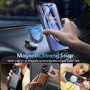 Hensinple Magnetic for OnePlus 15 Case, with OnePlus 15 Screen Protector, [Compatible with MagSafe] Translucent Matte Shockproof Military Grade Protection Cover Phone Case for OnePlus 15 5G(Black)