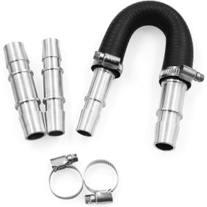 Pro Engine Heater Core Kit 5/8" End and 3/4" End Hose with aluminum fittings Compatible with Most Common Heater Hoses