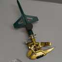 FANHAO Heavy Duty Pulsating Lawn Sprinkler on Spike Base, 100% Metal Impact Sprinkler with Adjustable Spray Pattern for Lawn Yard Irrigation, 360 Degree Large Area Coverage, Covers Up to 5800 sq. ft