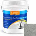 Epoxy Colored Sand Floor Paint for Concrete, Self-Leveling Floor Coating, 634.93 Ounce