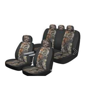 Custom Accessories 3 Pc Truck And SUV Seat Cover Kit - Camouflage