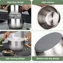 6L-Stainless Steel Salad Rotator, Vegetable Dishwasher, Lettuce Cleaner and Dryer, Kitchen Strainers.