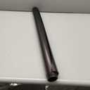 Coavas One Way Privacy Window Film, Sun Blocking Reflective Window Film See Out Not in, Heat Control Window Tint for Home, Anti UV Static Cling for Windows Office Door (Black, 23.6 Inch X 6.5 Feet)