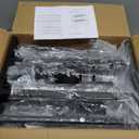 3-Tier Kitchen Cart with Adjustable Shelves - Microwave Storage Cart & Utility Rolling Organizer, Industrial Wheels for Small Spaces, 15.7"x23.6"x33.7" Kitchen Office Living Room Metal Rack