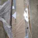 Frameless Pivot Shower Door 26"-28" W x 72" H, Swing Shower Glass Doors with Nano Explosion-Proof Film Tempered Glass 1/4"(6mm) Reversible Installtion, Matte Black Finish