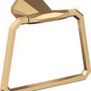 Amerock Champagne Bronze Towel Ring - 5-9/16 in Length - Bath & Kitchen Towel Holder