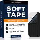 Soft Tape (30 Pack) - Pain Free Removal, Hypoallergenic, Latex Free & Gentle On Skin - Packaging May Vary - Skin Friendly Adhesive Cotton Tape