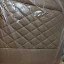 COMHOMA Big and Tall Office Chair, High Back Leather Gaming Chair with Footrest, Executive Ergonomic Office Chairs with Pocket Spring Lumbar Support and with Outward Fixed Soft Armrests