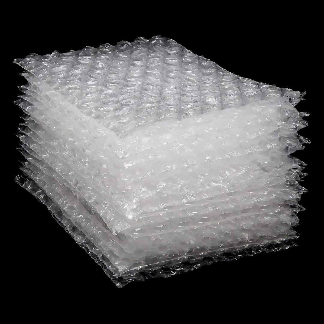 200 PCS Clear Bubble Pouches Bags 4x6 inch, Protective Bubble Pouch, Double Walled Flush Cut Thickening Shockproof Foam Wrap Bags for Cushioning, Packing, Shipping, Moving and Storage