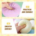 2026 New Big Squishy Dumpling,Dumpling Squishy, Rainbow Dumplings, Cute Anxiety Relief Fidget , Soft Squeeze Decompression Dough for Adults (Yellow)