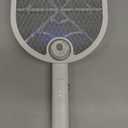 Buzbug Electric Fly Swatter, Type-C Rechargeable Mosquito Swatter, Foldable, Dual Handheld and Auto Zap Mode, 3800V Powerful Instant Bug Zapper Racket, Mosquito Bat for Indoor Outdoor Camping -WD956A