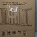 Cumbor 29.7-57" Extra Wide Baby Gate for Stairs, Mom's Choice Awards Winner-Dog Gate for Doorways, Pressure Mounted Walk Through Safety Child Gate for Kids Toddler, Tall Pet Puppy Fence Gate, Black (29.7-57"W x 30.5"H)