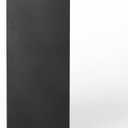 Kante 27.6" H Tall Rectangular Concrete Planter, Modern Square Diameter Plant Pot with Drainage Hole and Rubber Plug for Indoor Outdoor Home Patio Garden, Black