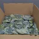 36 Pcs Wooden Wedding Lantern Centerpiece,Include 12 Candle Holders 12 LED Candles 12 Eucalyptus Leaves Wreath for Rustic Wedding Table Decoration,Country Barn Table Valentine Decor,Party(Dark Brown)