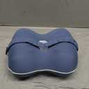 Knee Pillow for Side Sleepers - Cooling Pillows Between Legs for Side Sleeping - Large Memory Foam Knee Pillows for Hip Pain & Spine Alignment (Misty Blue)