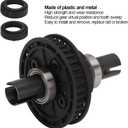 High-Performance 38T Belt Drive Differential Gear, Durable Bearing Design for Enhanced Durability and Smooth Performance, RC Differential Gear, 1/10 RC Car Part, Precision-Engineered Upgrade Accessory